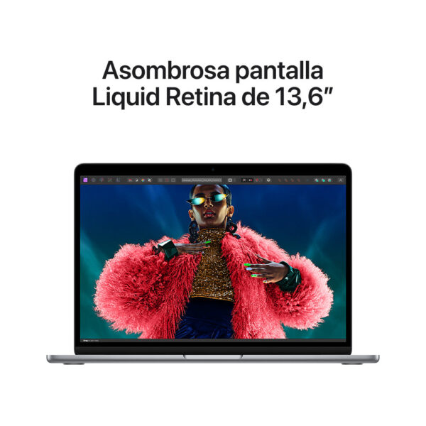 MacBook Air 15" Chip M3 24GB 512GB 35W Gris espacial