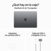 MacBook Air 15" Chip M3 24GB 512GB 35W Gris espacial