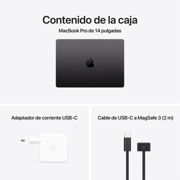 MacBook Pro 16" Chip M4 Max 36GB 1TB Negro espacial