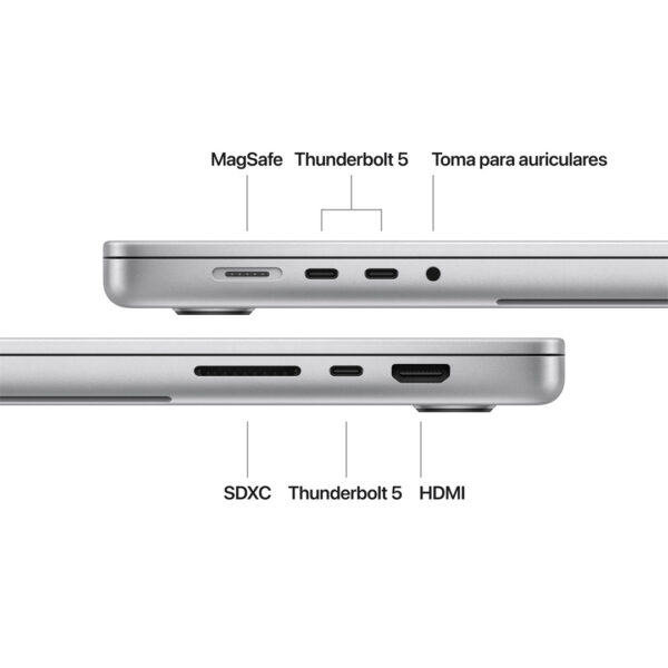 MacBook Pro 16" Chip M4 Pro 24GB 1TB Plata
