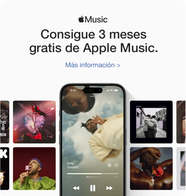 apple-music-gratis AirPods 4 de Apple