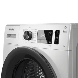 Lavarropas Carga Frontal Whirlpool 9kg Blanco WNQ90ABDNA