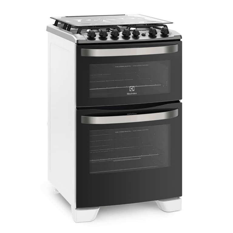 159887-1200-1200 Cocina Doble Horno Sup/Eléctrico Inf/Gas Electrolux 56DBQ