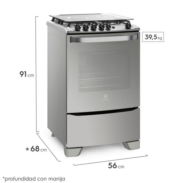 Cocina a Gas Electrolux 56GXQ