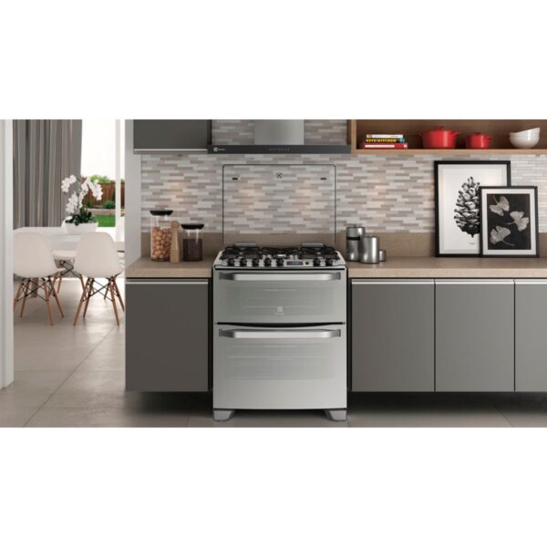 Cocina Doble Horno Gas-Gas Electrolux 76dxr