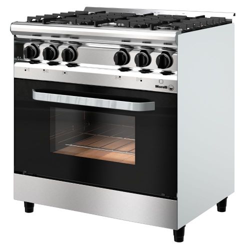 Cocina Morelli Capri 820 82Cm Semi Industrial Inoxidable