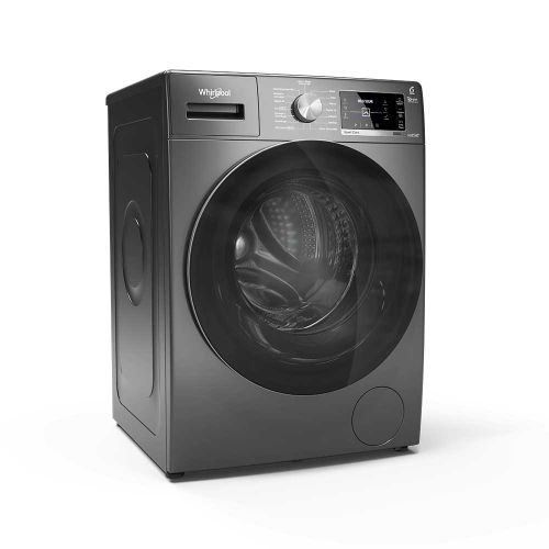 Lavasecarropas Carga Frontal Inverter Whirlpool 9,5kg 1400rpm WNC95AS Gris
