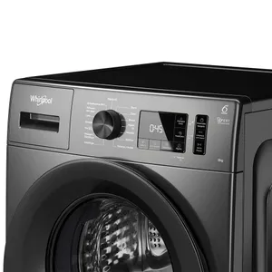 Lavarropas Carga Frontal Inverter Whirlpool 8kg 1200rpm WNQ80AS Gris
