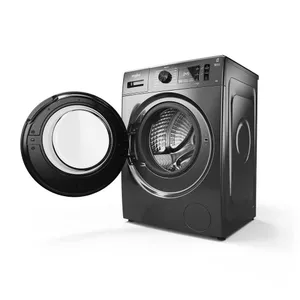 Lavarropas Carga Frontal Inverter Whirlpool 8kg 1200rpm WNQ80AS Gris