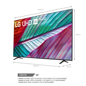52b6c39d675f14440c6cb0390ba4 Smart TV LG 55" UHD 4K AI ThinQ