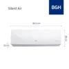 Aire Acondicionado Split BGH BS35WCAU 2800F