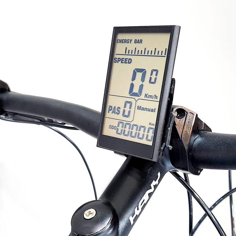 Rodado 29" MTB Cuadro de Alumnio Sistema de Cambios Shimano 8 vel. Frenos a Disco Indicador de Nivel de Batería 3 niveles de asistencia Luz delantera... Bicicleta Eléctrica Eb-m29 Rodado 29 Negro Mate - KANY