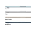 MacBook Air 13 M4 16GB 256GB Blanco estrella MacBook Air 13" Chip M4 16GB 256GB Medianoche