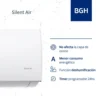 Aire Acondicionado Split BGH Frío/Calor 5000W BSH52WCU