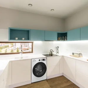 Lavarropas Carga Frontal Whirlpool 9kg Blanco WNQ90ABDNA