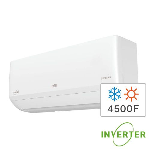 Aire Acondicionado Split Frío/Calor BGH Silent Air Inverter 4500F 5300W BSI53WCGT