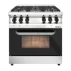 Cocina Morelli Capri 820 82Cm Semi Industrial Inoxidable