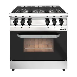 Cocina Morelli Capri 820 82Cm Semi Industrial Inoxidable