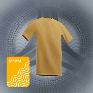 Lavarropas Carga Frontal Inverter Whirlpool 8kg 1200rpm WNQ80AS Gris