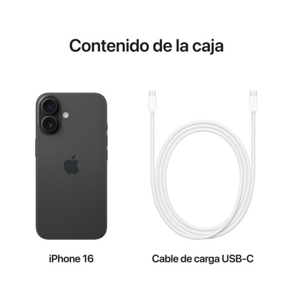 iPhone 16 128GB Negro