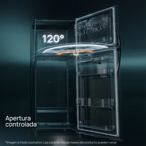 Heladera Con Freezer No Frost 300 L Steel Drean Rda300fbrt