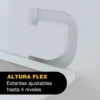 047722b3b69a919c036aead8a05e Heladera Whirlpool Inverter No Frost WRM42HK Top Mount Inox 386 lts
