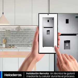 Heladera Samsung No Frost Inverter RT38K5932SL 396Lts