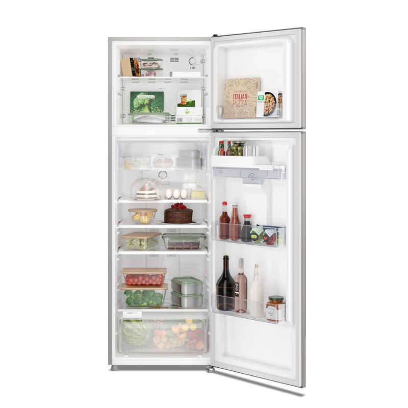 Heladera Gafa con Freezer No Frost 347L Plata HGNW3900P