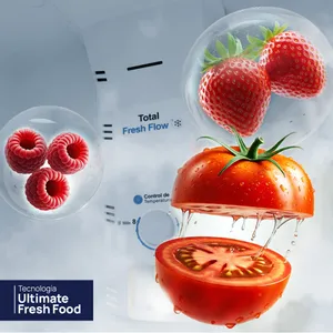 Heladera Con Freezer No Frost 300 L Steel Drean Rda300fbrt