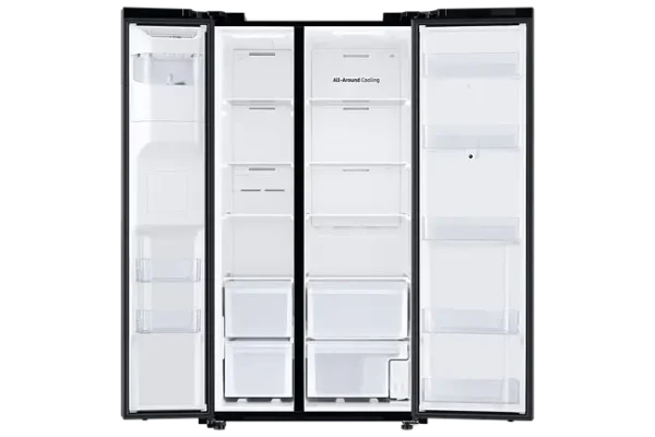 Heladera Side by Side Samsung RS27T5561B1 Family Hub 685L Black Inox