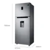 c972c5c04d426bf5fba1b12fa4a3 Heladera Samsung No Frost Inverter RT38K5932SL 396Lts